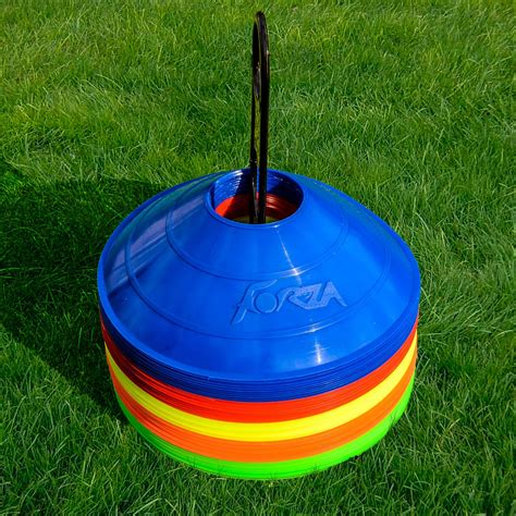 FORZA Rugby Training Marker Cones [Multi Coloured] | Net World Sports