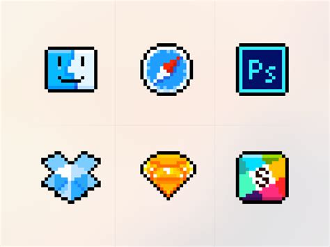 Pixel Icons by Mangmor on Dribbble