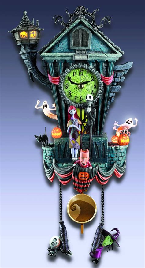 Tim Burton's "The Nightmare Before Christmas" Wall Clock | O pesadelo ...