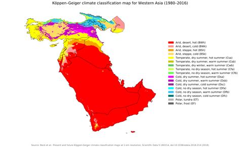 Koppen Geiger Climate Classification Map Western Asia R Mapporn | Hot Sex Picture