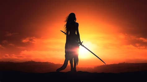 Warrior Silhouette Stock Photos, Images and Backgrounds for Free Download