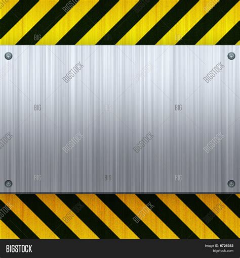 Hazard Stripes Brushed Image & Photo (Free Trial) | Bigstock