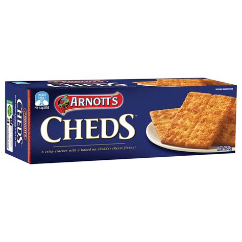 Arnotts Cheds Savoury Biscuit 250g | COS - Complete Office Supplies