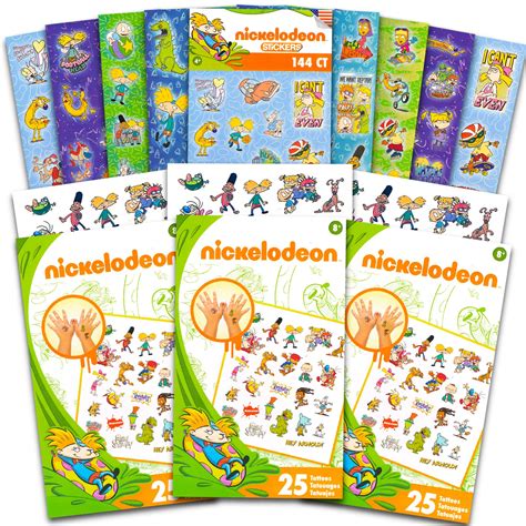 Buy Retro NickNickelodeon Nicktoons Party Favors Bundle Pack ~ 140 ...