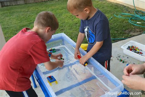 Awesome Water Table Play Ideas - Frugal Fun For Boys and Girls