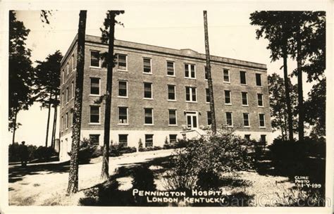 Pennington Hospital London, KY Postcard