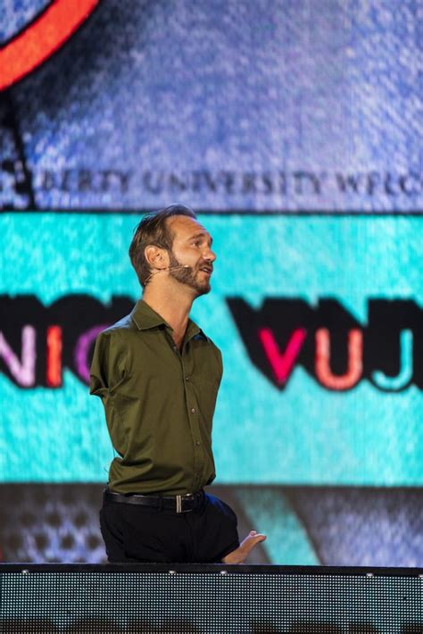 Christian motivational speaker Nick Vujicic shares testimony at Liberty ...