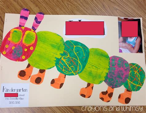 My Favorite Caterpillar Art Project {Freebie!} - Crayons and Whimsy