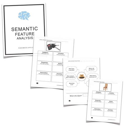 Semantic Feature Analysis (Sample) - Medical SLPs