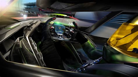 Lambo V12 Vision GT - Interior