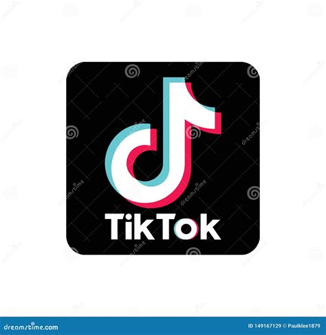 Tiktok Logo Bytedance Cartoon Vector | CartoonDealer.com #173370921