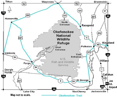 25 Okefenokee Swamp On Map - Online Map Around The World