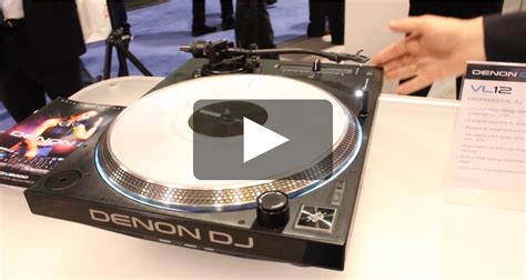 [NAMM 2016] Exclusive Video: Denon DJ VL12 DJ Turntable