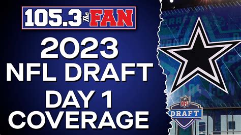 NFL Draft Day 1 Coverage - YouTube