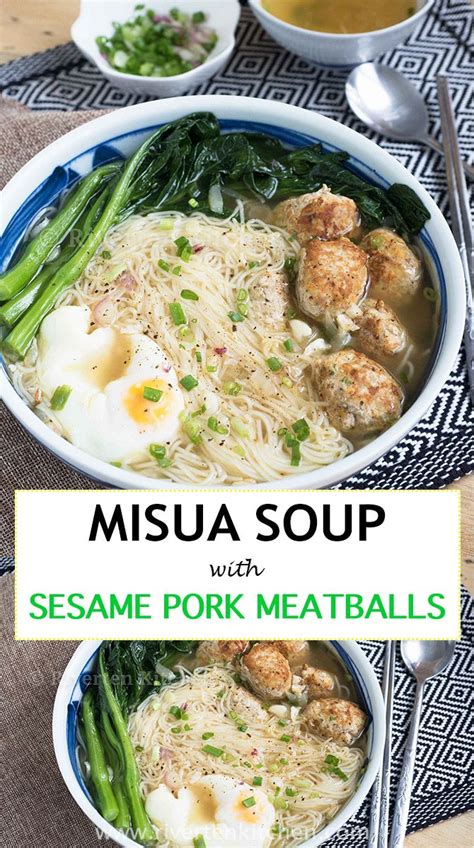 Misua Soup with Pork Meatballs (almondigas) | Recipe | Misua recipe ...
