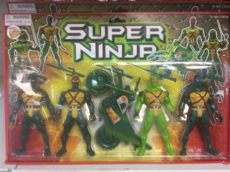 CifToys Super Ninja Children Action Figure Play Set