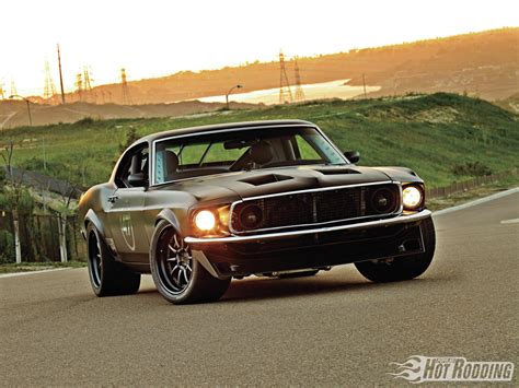 1969 Ford Mustang Front View