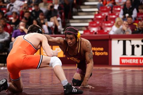 For ASU's One-Legged Wrestler Anthony Robles, It's Been A Devil Of A Career - SB Nation Arizona