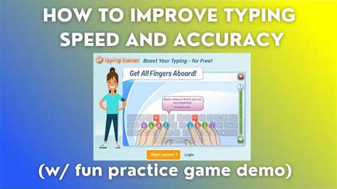 How to improve typing speed (words per minute) and get high accuracy by using this typing game ...