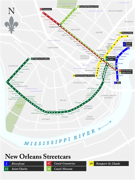 New Orleans streetcar system, 2022 – 53 Studio