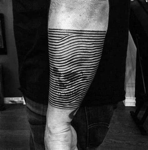 100 Optical Illusion Tattoos For Men - Eye Deceiving Designs