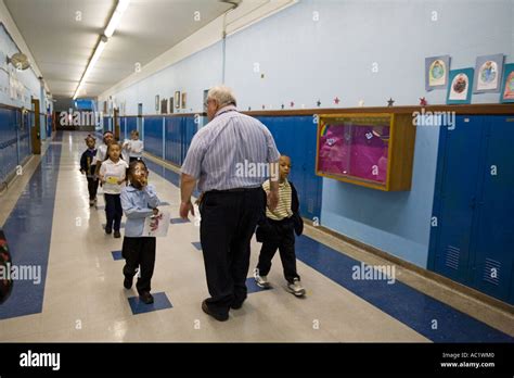 Guyton Elementary School in Detroit Stock Photo - Alamy