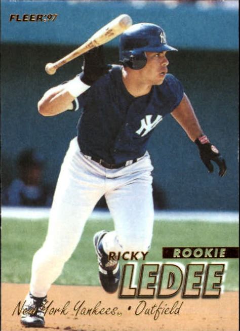 Ricky Ledee Baseball Price Guide | Ricky Ledee Trading Card Value – Beckett