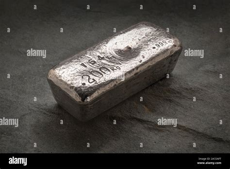 Silver ingot hi-res stock photography and images - Alamy