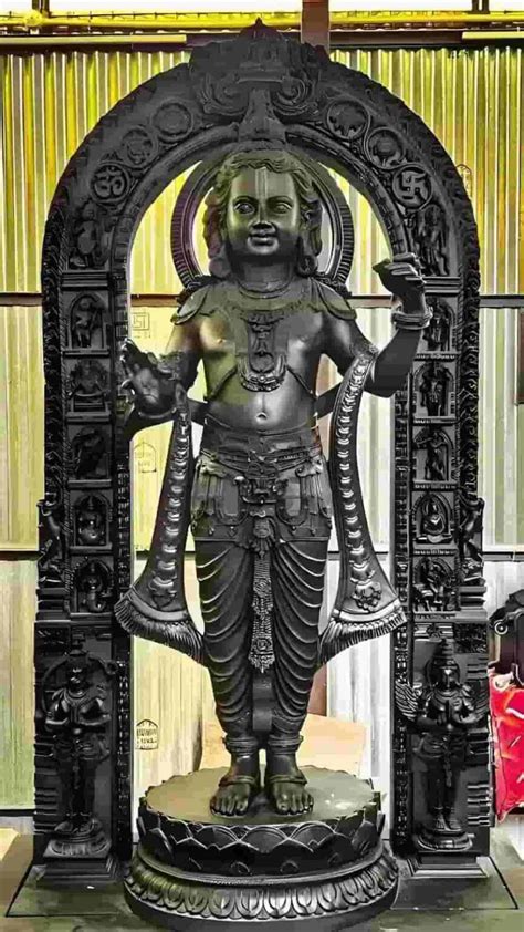 Why Ram Murti Is Black in Ayodhya, Who Made Ram Lalla Murti, Shyam ...