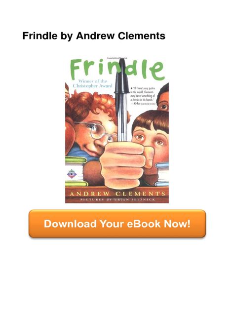 Frindle by Andrew Clements PDF | PDF