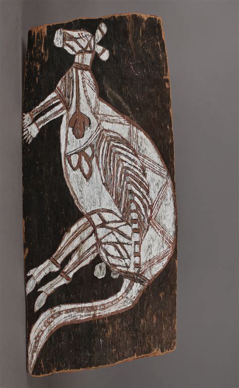 Early Aboriginal Bark painting — TAD Tribal Art