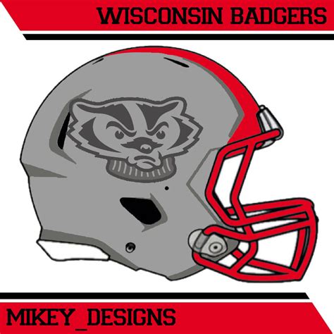 Wisconsin Concept Helmet - Concepts - Chris Creamer's Sports Logos Community - CCSLC ...