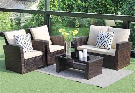 12 Weather-Resistant Patio Furniture Sets - Vurni