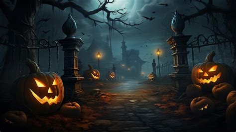 Premium AI Image | Eerie Halloween witch's broomstick