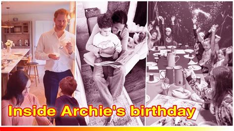 Inside Prince Archie's Birthday Party, Harry and Meghan's Friend Shares Adorable Rare Photo in ...