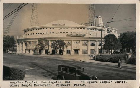 Angelus Temple Los Angeles, CA Postcard