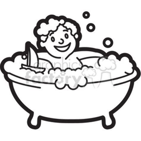 Download High Quality bathtub clipart outline Transparent PNG Images ...