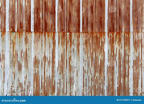 A Rusty Corrugated Iron Metal Texture Stock Image | CartoonDealer.com ...