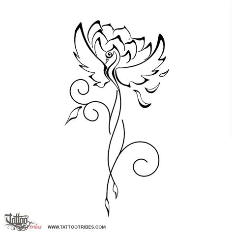 Phoenix And Lotus Flower Tattoo Meaning | Best Flower Site