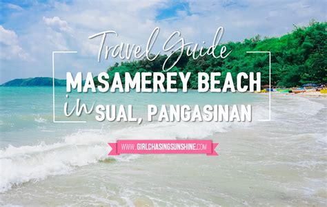 Travel Guide: Masamerey Beach in Sual, Pangasinan | Girl Chasing Sunshine