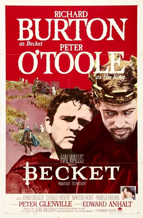 Becket Movie Poster (#1 of 2) - IMP Awards