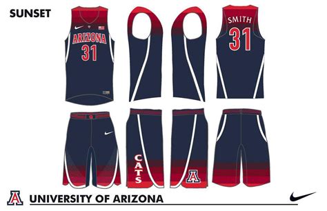 Photos: Arizona Wildcats unveil 7 brand new basketball jerseys for 2016 ...