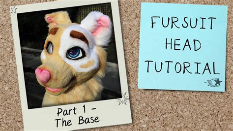 Fursuit Head Tutorial [Part 1] Base - YouTube