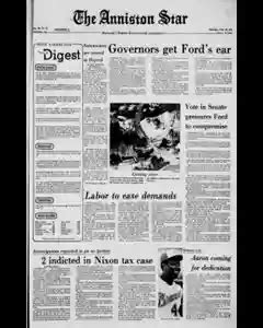 Anniston Star, Feb 20, 1975, p. 1 | NewspaperArchive®