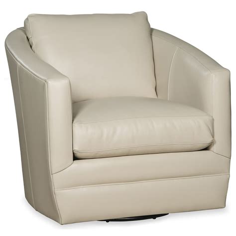 Craftmaster L063610 L063610BDSG Leather Swivel Glider Chair | Thornton Furniture | Upholstered ...