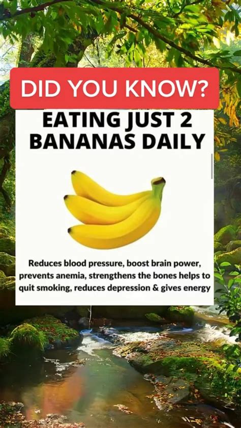 Did you know? - Banana health benefits 🍌 | Banana health benefits ...