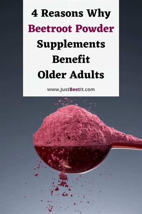 The Many Benefits of Beetroot Powder Supplements for Older Adults ...