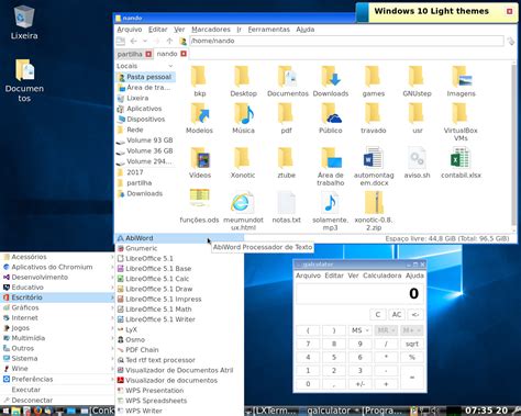 Meu Mundo Tux: Instalando o tema Windows 10 em qualquer distro Linux