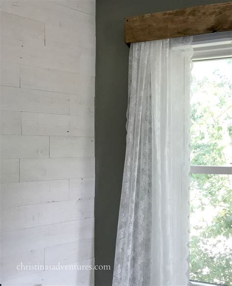 DIY wood window valance - Christina Maria Blog