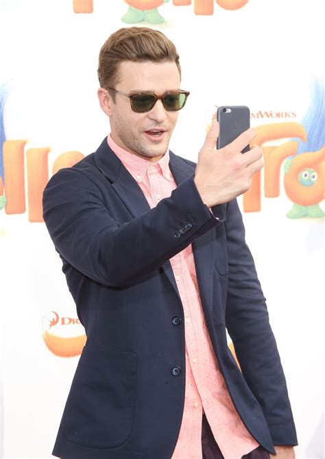 Justin Timberlake at Trolls Premiere in LA October 2016 | POPSUGAR ...